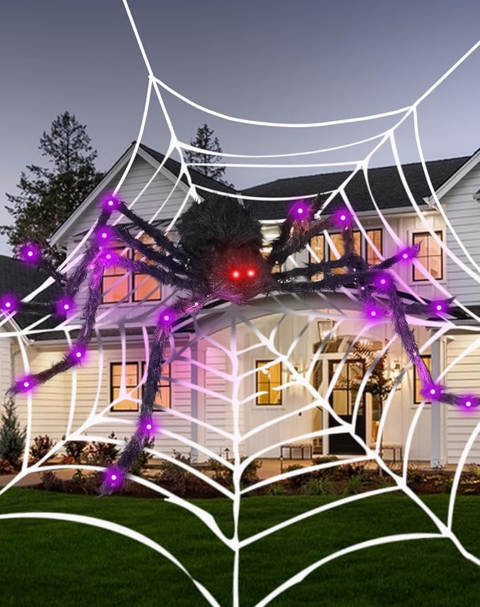 🕷️Giant Led Spider 🕷️