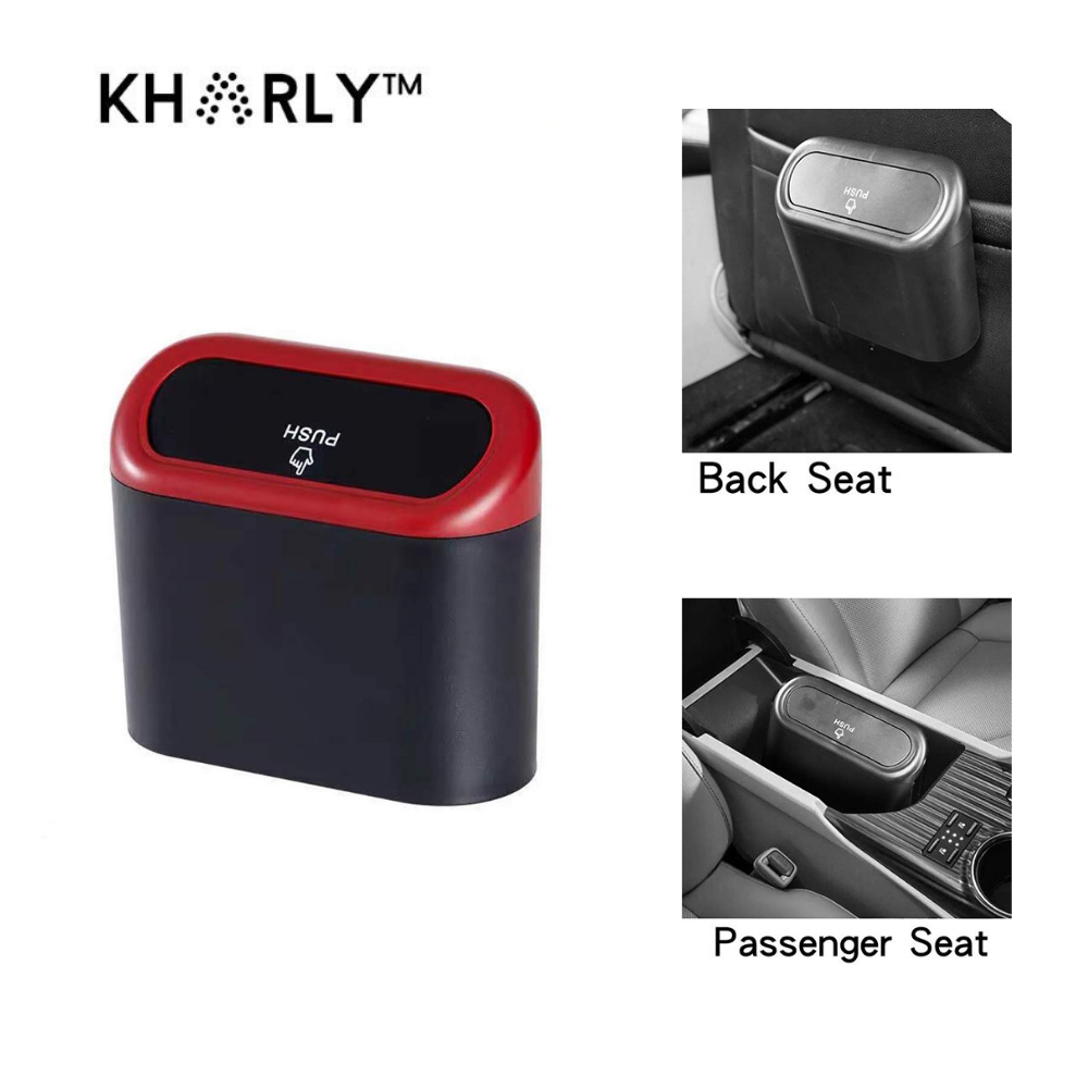 KHARLY™ Draagbare hangende mini-auto-afvalbak