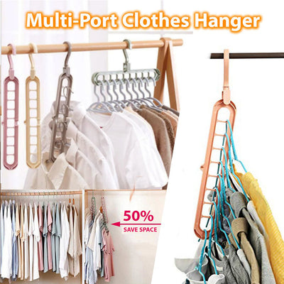 Nine multiport clothes hanger - BESTSELLER